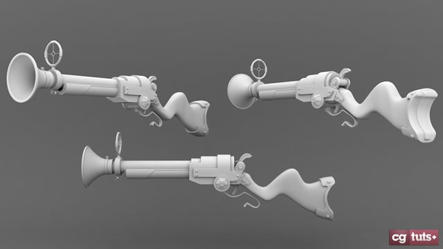 Free 3D Rifle Model in .obj format