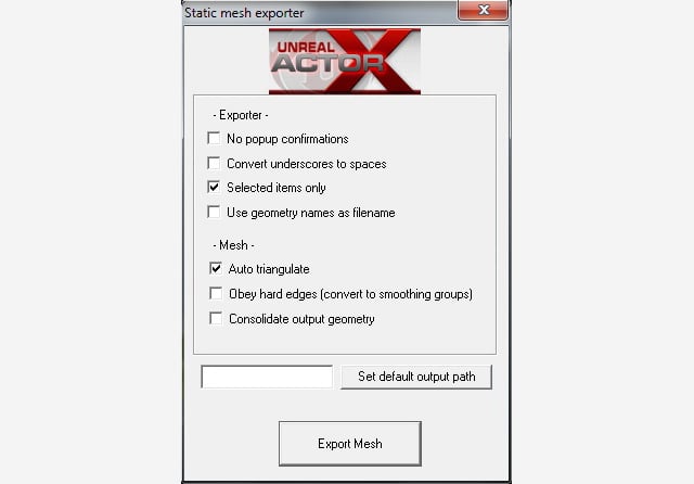 Maya To UDK Workflow: Importing Static Meshes from Maya to UDK