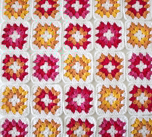 Crochet a Granny Square Cushion Cover