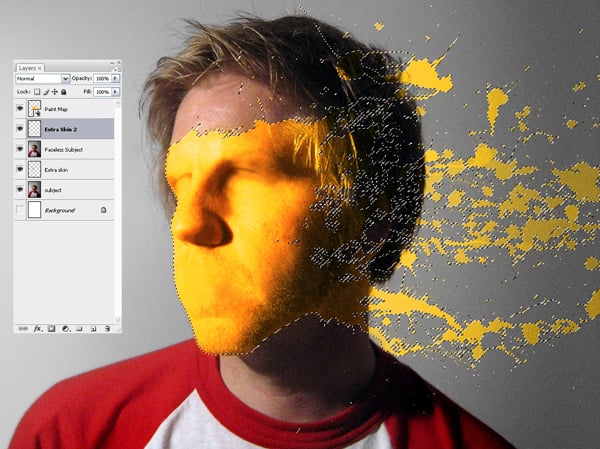 How to Mold Paint Splatter to a Face in Photoshop | Envato Tuts+