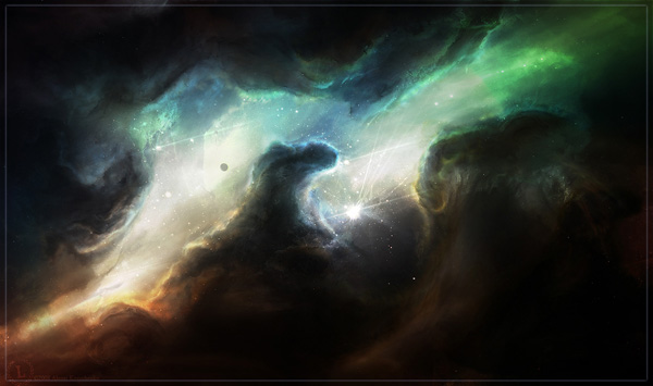 40 Mind-Blowing Digital Space Paintings