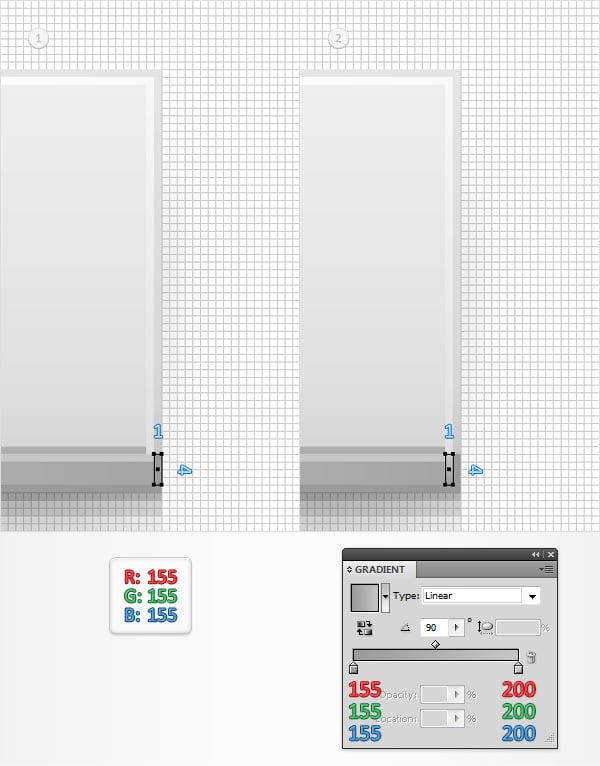 How to Create a Unique USB Sign in Button in Adobe Illustrator | Envato ...