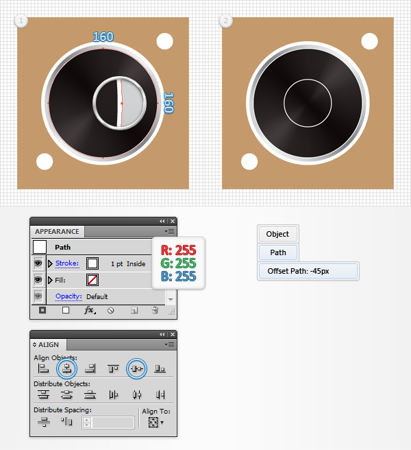 Create A Vinyl Record Player Icon In Adobe Illustrator Envato Tuts