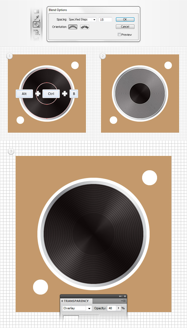 Create A Vinyl Record Player Icon In Adobe Illustrator Envato Tuts