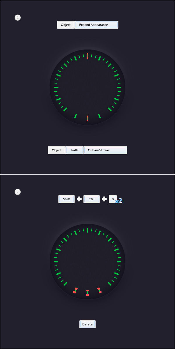 Create a Simple Speedometer Illustration in Adobe Illustrator | Envato ...