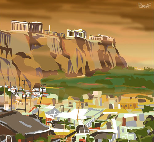 40 Stunning Vector Landscape Illustrations | Envato Tuts+