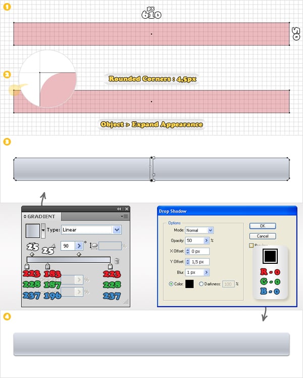 Quick Tip: How to Create a Smooth Navigation Menu in Adobe Illustrator ...