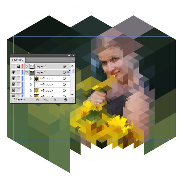 Create a Mosaic Portrait Using Adobe Illustrator and Scriptographer ...