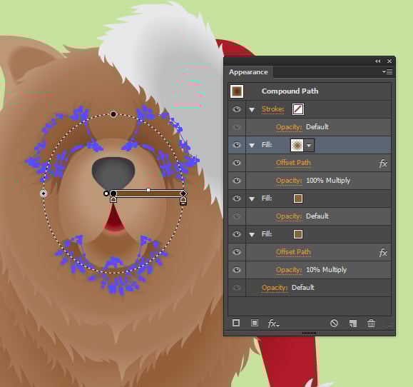 How to Create a Festive Dog Illustration in Adobe Illustrator | Envato ...