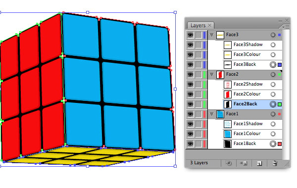 Create a Stylized, Vector Rubik's Cube | Envato Tuts+
