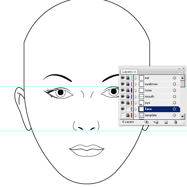Modeling the Human Face in Illustrator | Envato Tuts+