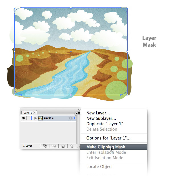 How to Create a Textured Vector Landscape