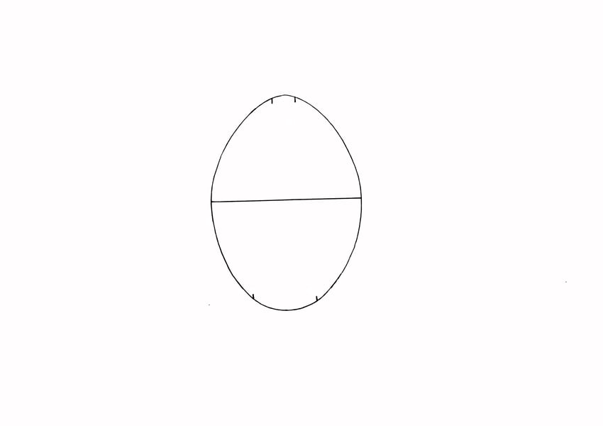 Easter Egg Card Template